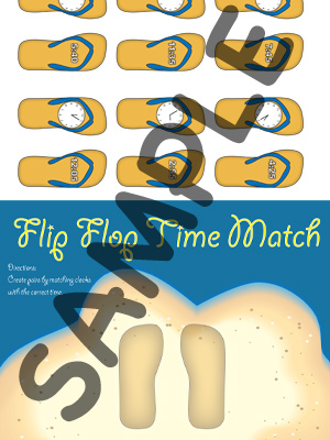 Flip Flop Time Match - 5 Minutes