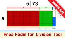 Area Model for Division - Interactive