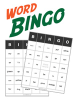 Word Bingo - Printable