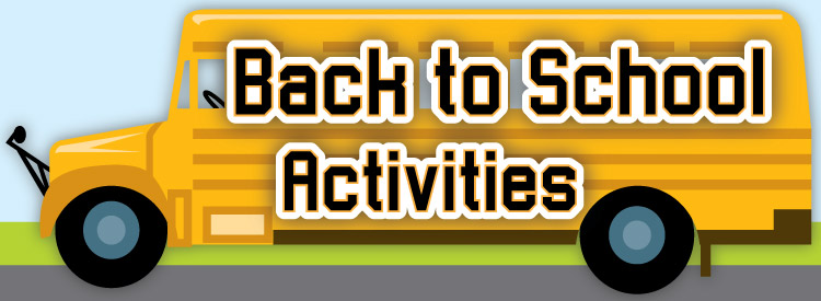 Back to School - Seasonal Activities