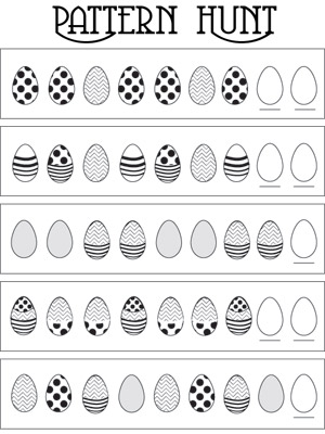 Pattern Hunt - Printable