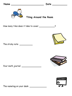 Tiling Around the Room - Printable