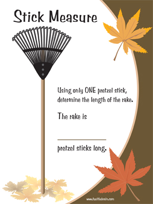 Stick Measure - Printable