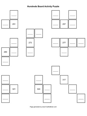 100 Chart Activities