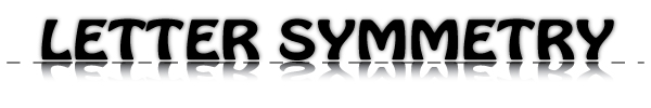 Fuel the Brain | Letter Symmetry